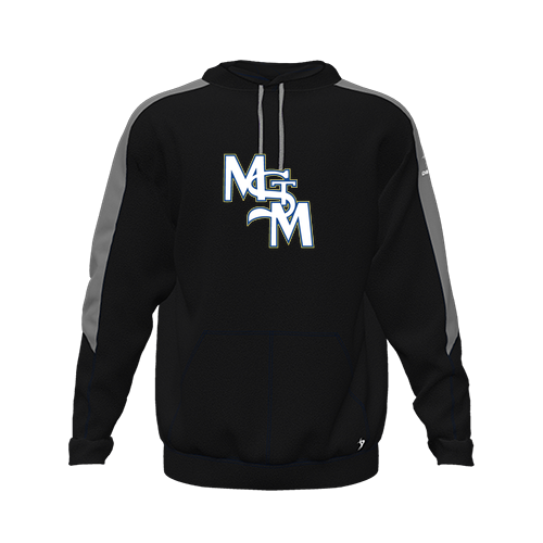 [CUS-DFW-HOOD-FLC-LSL-BLK-YXS-LOGO2] Hoodie (Youth XS, Black, Logo 2)