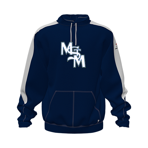 [CUS-DFW-HOOD-FLC-LSL-NVY-YXS-LOGO2] Hoodie (Youth XS, Navy, Logo 2)