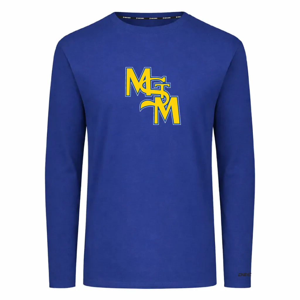 Decker Adult Tri-Blend T-Shirt - Long Sleeve