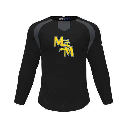 [CUS-DFW-PULL-FLC-CNK-LSL-BLK-YS-LOGO1] Pullover (Youth S, Black, Logo 1)