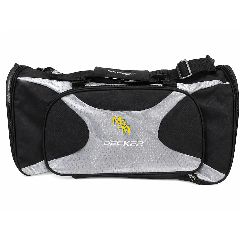 [DIA-DUBG-GRY-LOGO1] Decker Diamond Duffel (Logo 1)