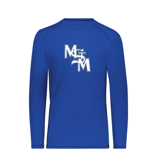 [6846.060.S-LOGO2] Youth SoftTouch Long Sleeve (Youth S, Royal, Logo 2)