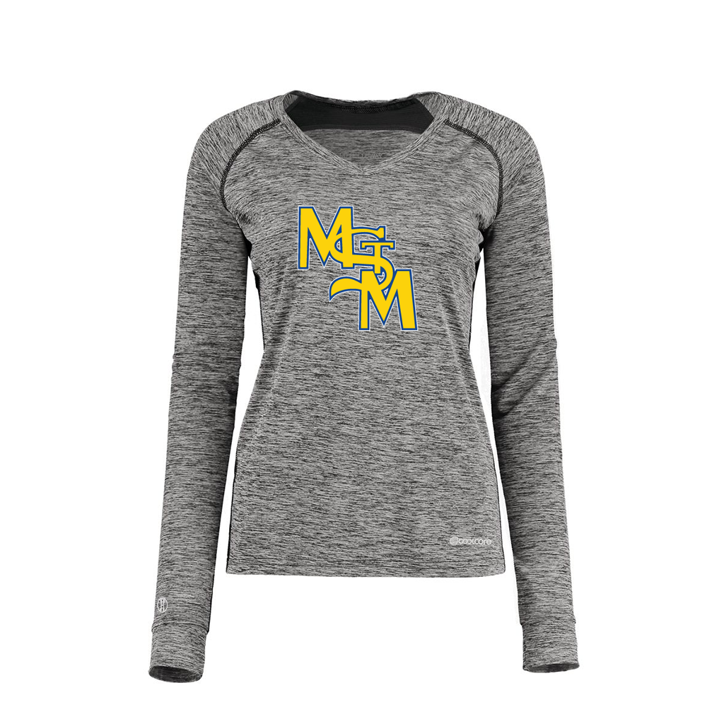 Ladies Electric Long Sleeve Shirt