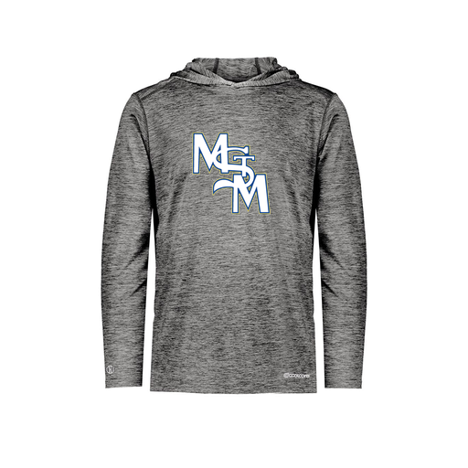 [FOLHCGBK-AS-LOGO2] Decker Men's Charge Hoodie (Adult S, Black, Logo 2)