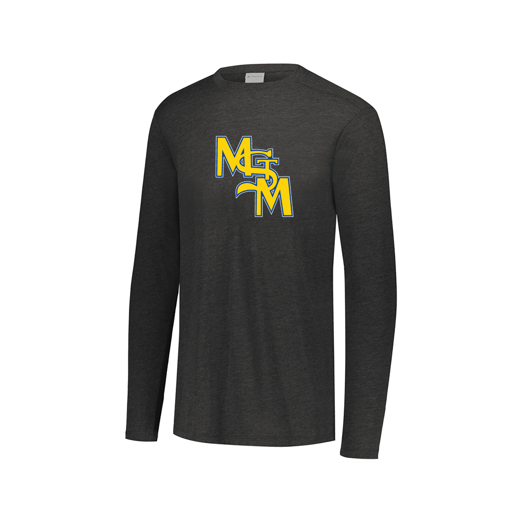 Decker Men's Tri-Blend T-Shirt - Long Sleeve